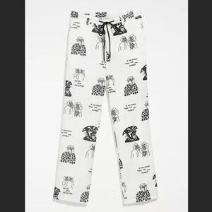 NWT Mía Lee UO Exclusive Printed Trouser Pant Urban Outfitters